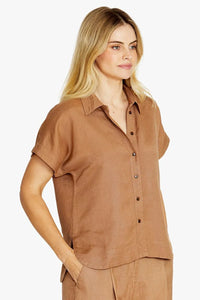 PING PONG - Remi Slouchy Cropped Shirt