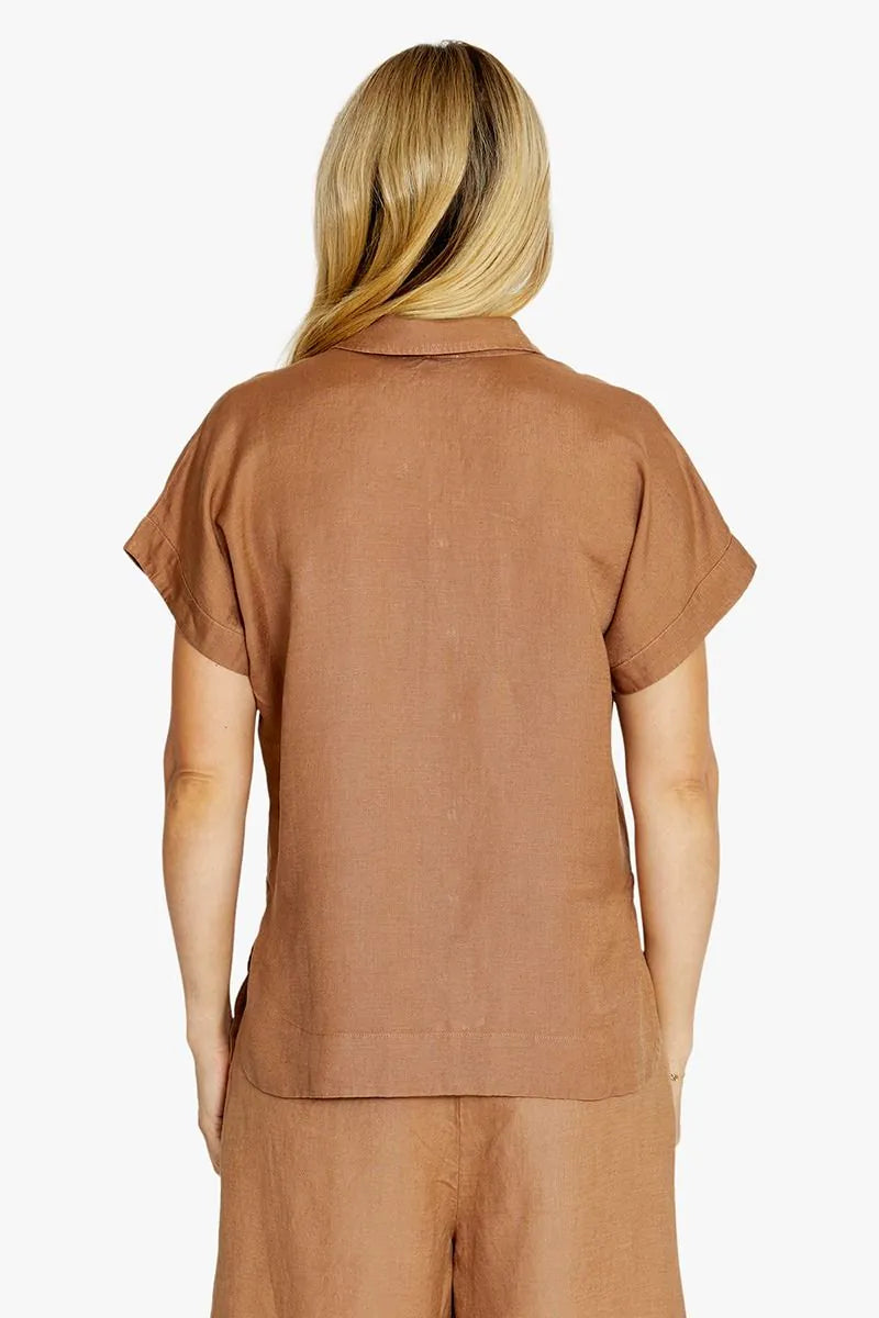PING PONG - Remi Slouchy Cropped Shirt