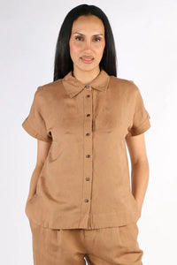 PING PONG - Remi Slouchy Cropped Shirt