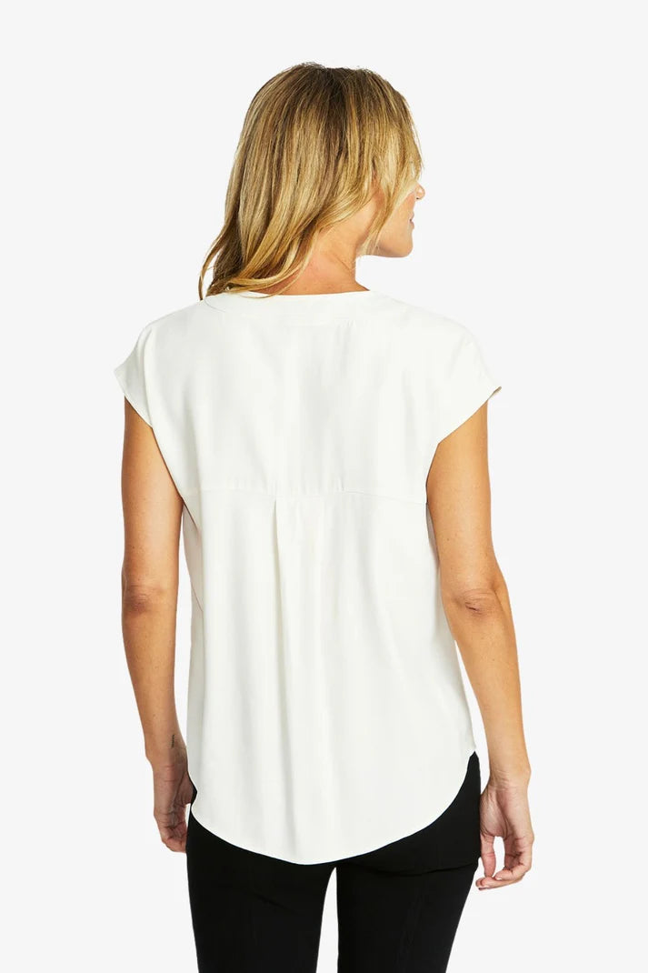 Kira Top - Ivory - PING PONG Top NZ LUMA