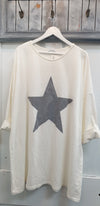 Fia - MADE IN ITALY Top One Size (18+) Winter White NZ LUMA