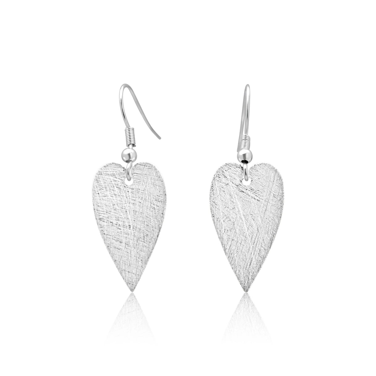 Amour Small Earrings - FABULEUX VOUS Accessories Silver NZ LUMA