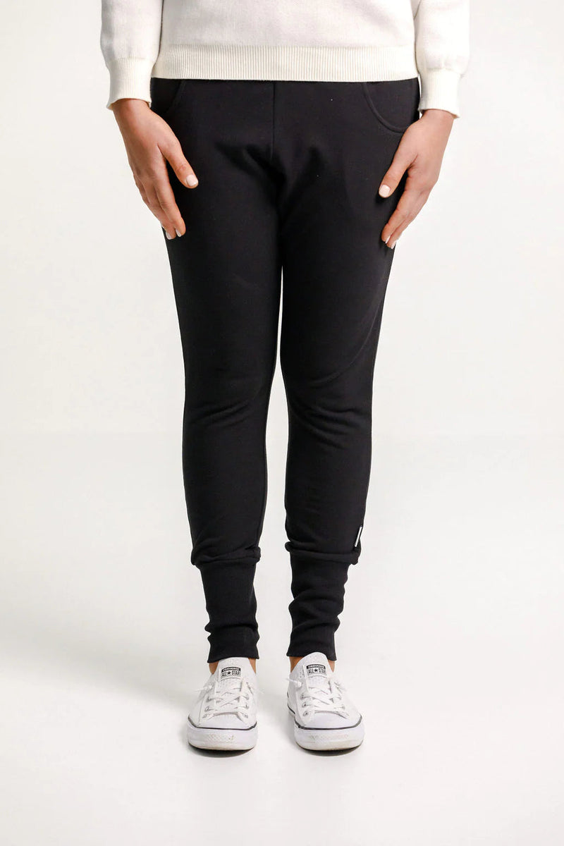 Apartment Pant Black with Pewter X - HOME LEE Pant NZ LUMA