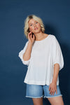 Candi Dasa Relaxed Top- ISLE OF MINE Top NZ LUMA