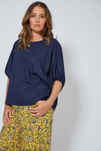Candi Dasa Relaxed Top- ISLE OF MINE Top NZ LUMA