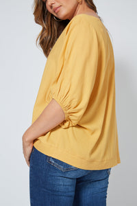 Candi Dasa Relaxed Top- ISLE OF MINE Top NZ LUMA