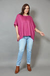 Diaz Top - EB & IVE Top One Size Mulberry NZ LUMA