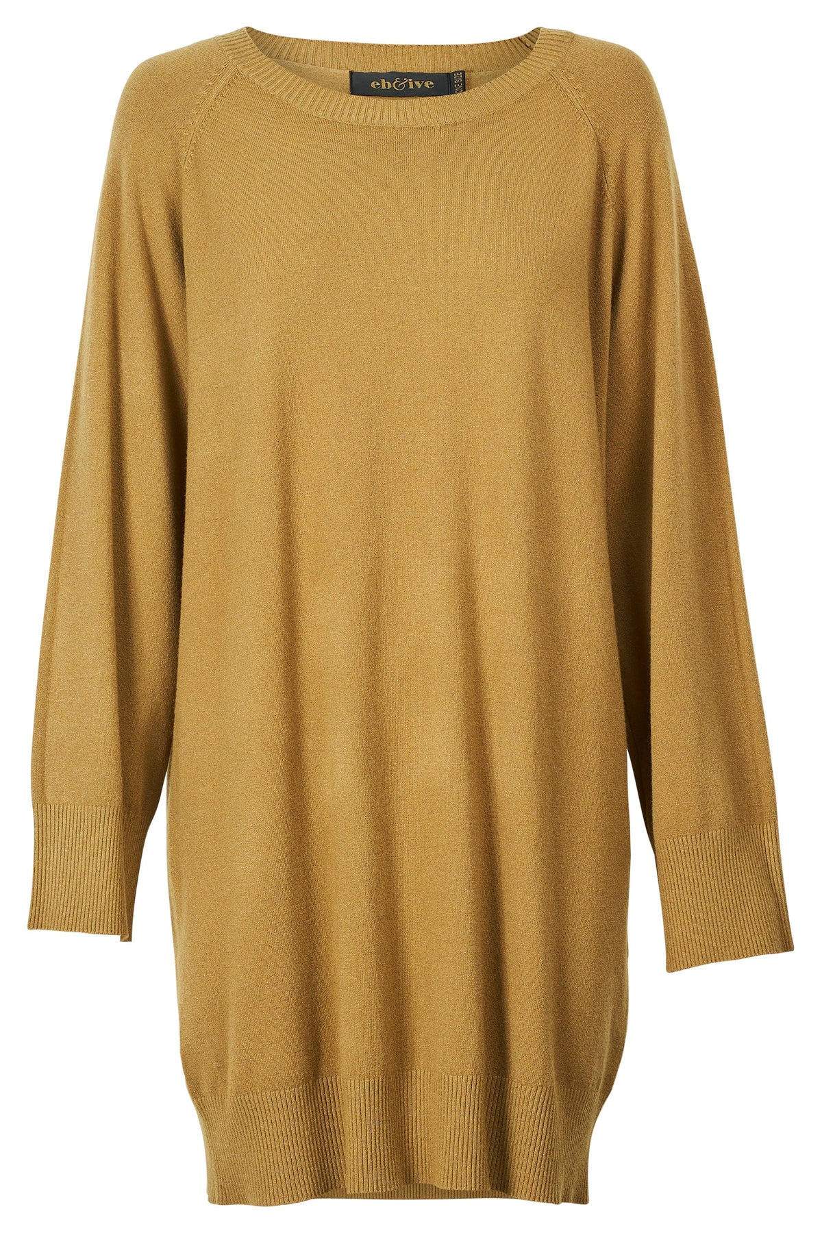 Gunyah Knit Top/Dress - EB & IVE Top One Size Dijon NZ LUMA