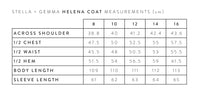 Helena Coat - STELLA+GEMMA Jacket NZ LUMA 