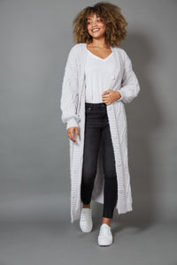 Howie Cable Cardigan - EB & IVE Top NZ LUMA