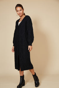 Howie Cable Cardigan - EB & IVE Top NZ LUMA