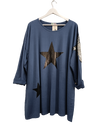 Starstruck Sweatshirt - MADE IN ITALY Top Denim NZ LUMA