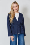 Ines Tie Cardigan - ISLE OF MINE Top XS/S S/M M/L L/XL Yale NZ LUMA