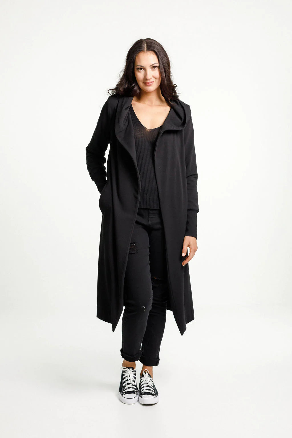 Kelly Coat Winter Black HOME-LEE Jacket NZ LUMA