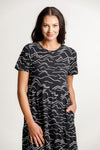Kendall Dress, Mountains Winter Weight - HOME LEE Dress NZ LUMA