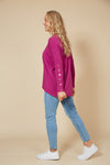 Kit Button Knit - EB & IVE Top NZ LUMA