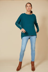 Kit Button Knit - EB & IVE Top NZ LUMA