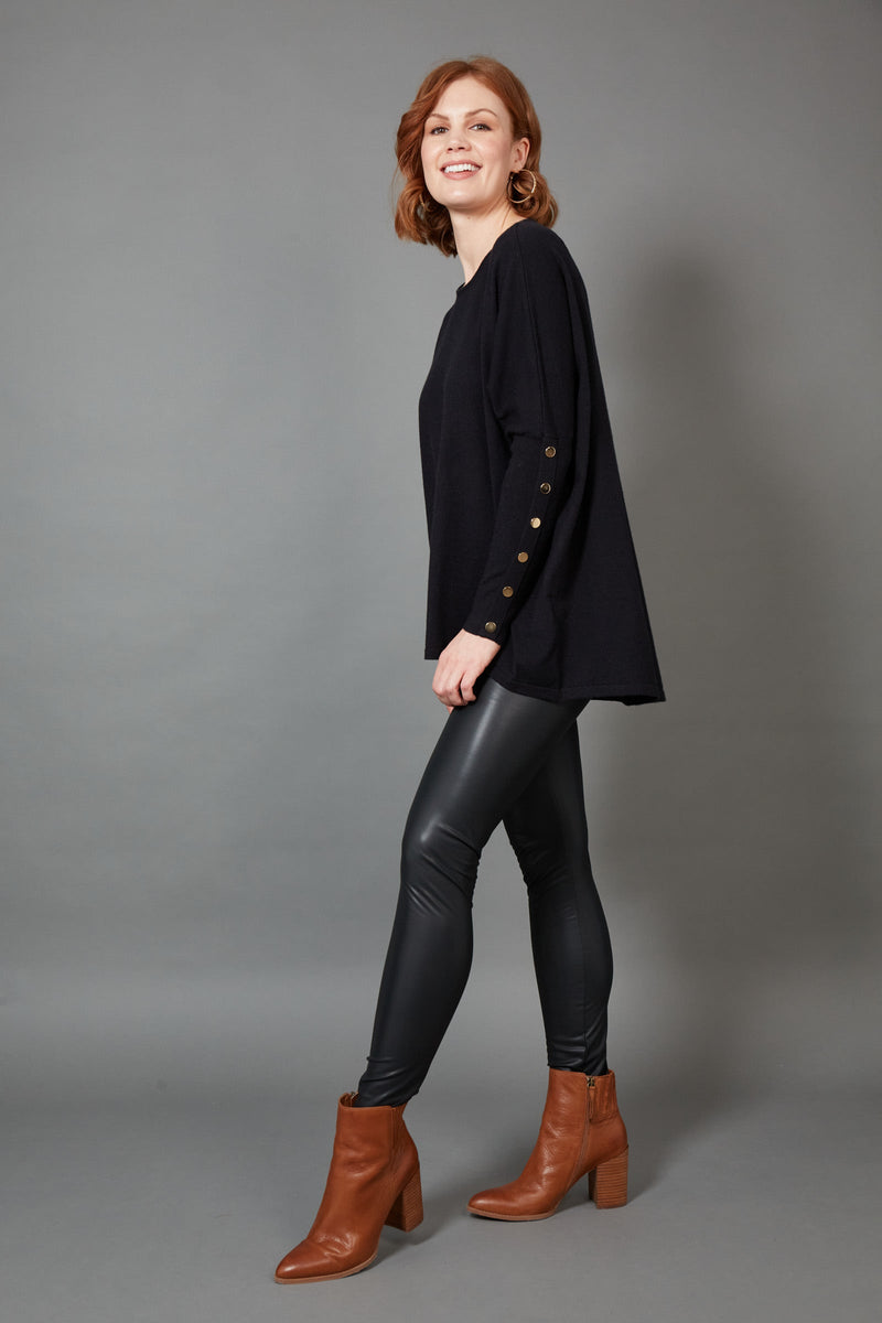 Kit Button Knit - EB & IVE Top NZ LUMA