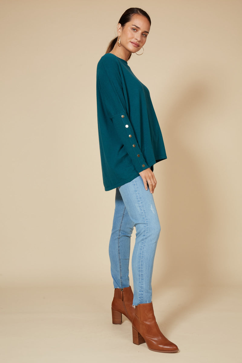 Kit Button Knit - EB & IVE Top NZ LUMA