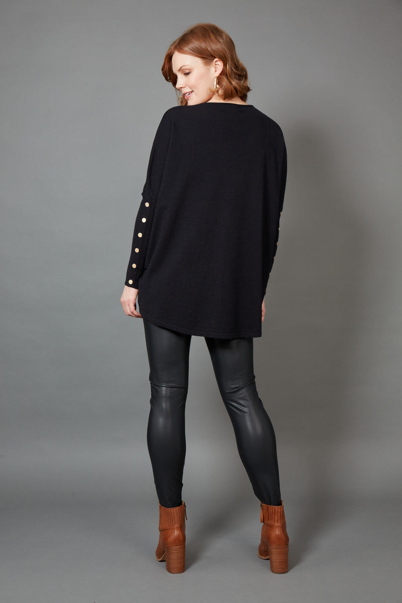 Kit Button Knit - EB & IVE Top NZ LUMA