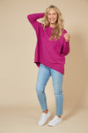Kit Button Knit - EB & IVE Top NZ LUMA
