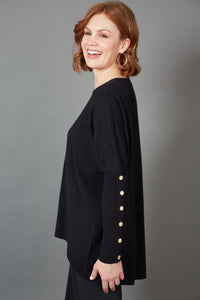 Kit Button Knit - EB & IVE Top NZ LUMA
