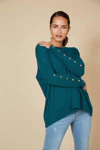Kit Button Knit - EB & IVE Top NZ LUMA