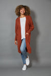 Kit Cardigan - EB & IVE Top One Size Cinnamon NZ LUMA
