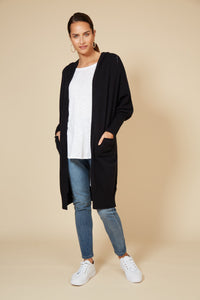 Kit Cardigan - EB & IVE Top One Size Ebony NZ LUMA