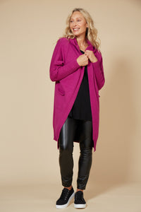 Kit Cardigan - EB & IVE Top One Size Mulberry NZ LUMA