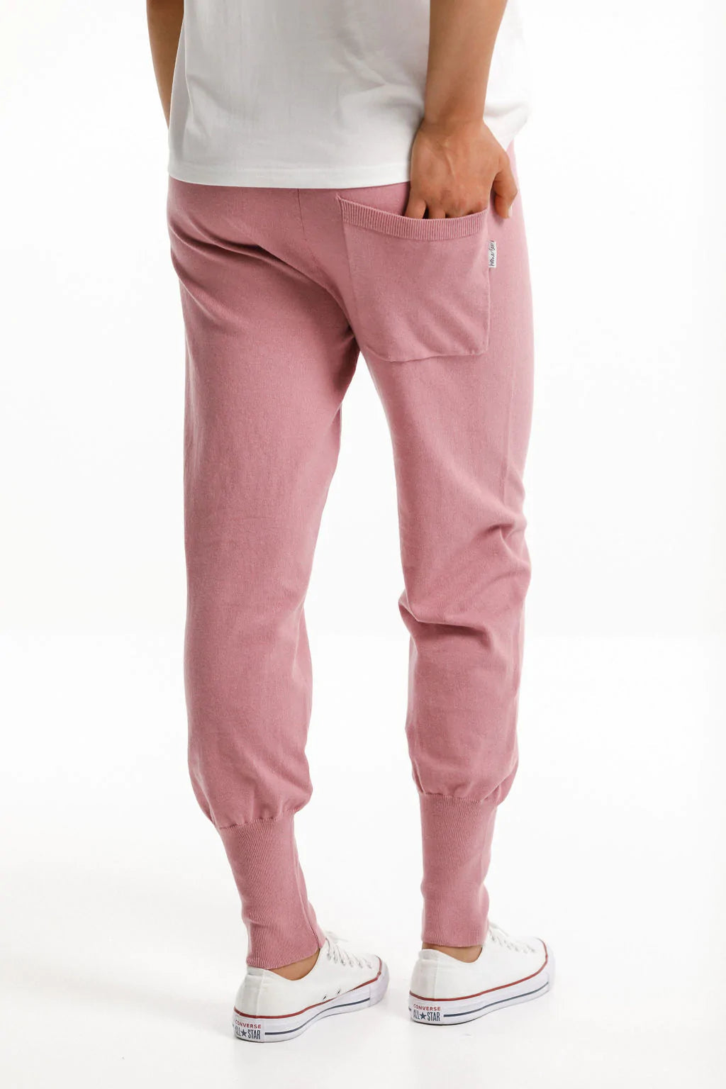 Knit Loungers Rose Bud - HOME LEE Pant 
