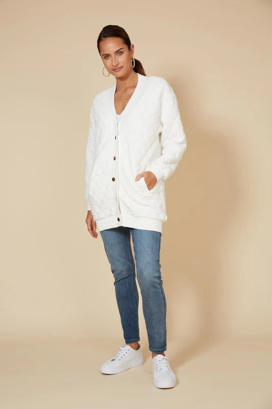 La Vida Relaxed Cardigan - EB&IVE Top NZ LUMA