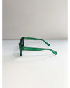 Miami Trans Green Sunglasses - STELLA + GEMMA Accessories LUMA NZ
