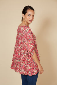 Milli Ruffle Top Floral - EB&IVE Top NZ LUMA