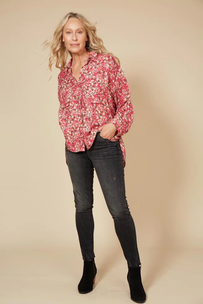 Milli Shirt Floral - EB&IVE Top NZ LUMA