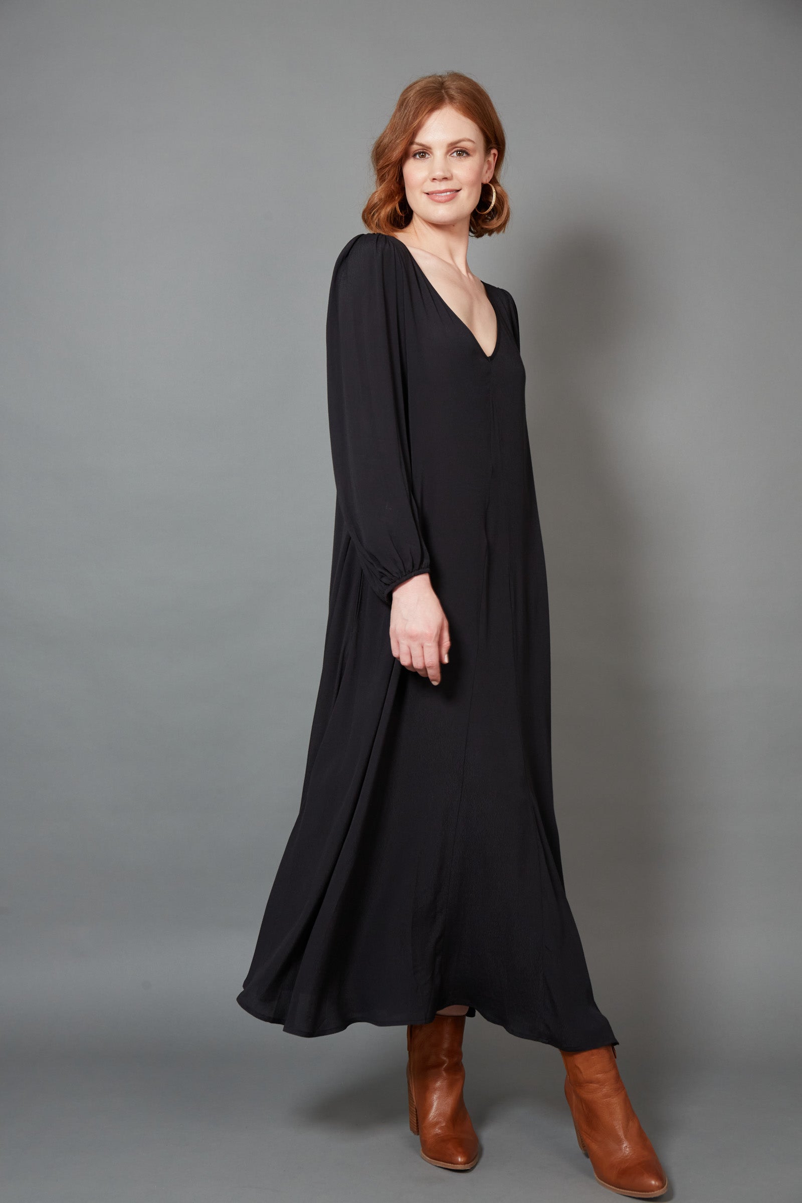 Long sleeve outlet maxi dress nz