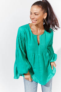 Nagano Blouse - HAVEN Top One Size Bermuda NZ LUMA