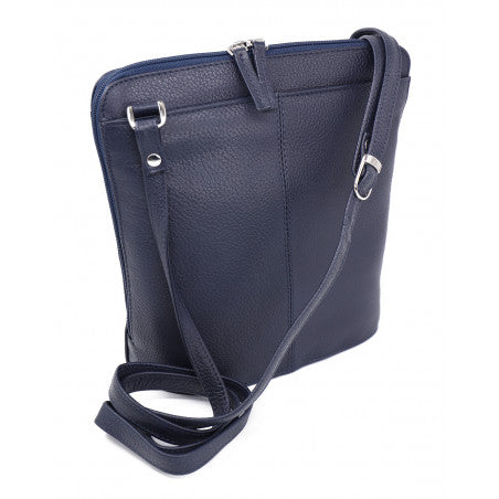 Paris Leather Handbag - BARON Accessories Navy NZ LUMA