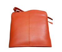 Paris Leather Handbag - BARON Accessories Orange NZ LUMA