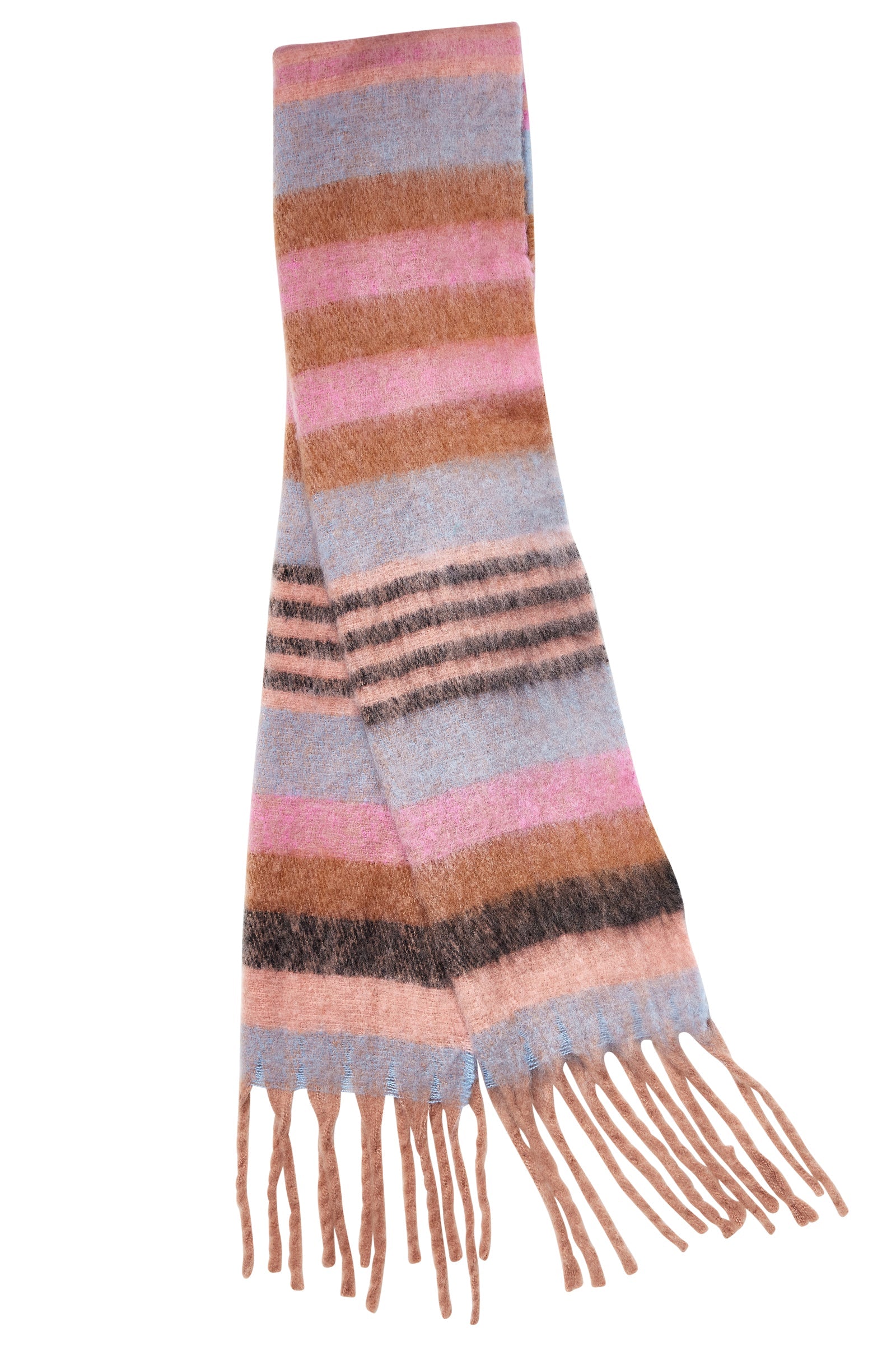 Sarli Scarf - ISLE OF MINE Accessories Blush Stripe NZ LUMA