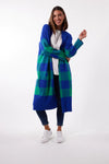 St Moritz Cardigan - HAVEN Top One Size Cobalt/Bermuda NZ LUMA