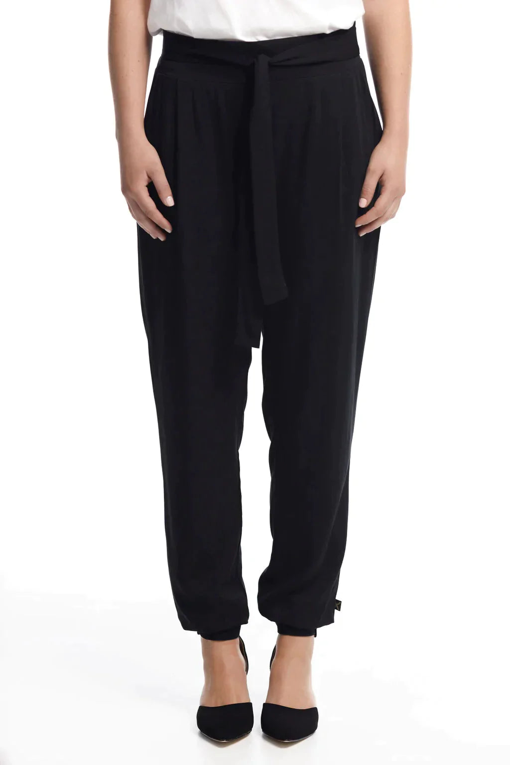 Studio Pant - HOME-LEE Pant 8 10 12 14 16 Black NZ LUMA