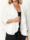 Summer Jacket with Back Detail - HOLMES & FALLON Jacket S M L XL XXL Off White NZ LUMA 