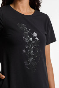 Taylor T Dress Tonal Bouquet Print - HOME-LEE Dress NZ LUMA 