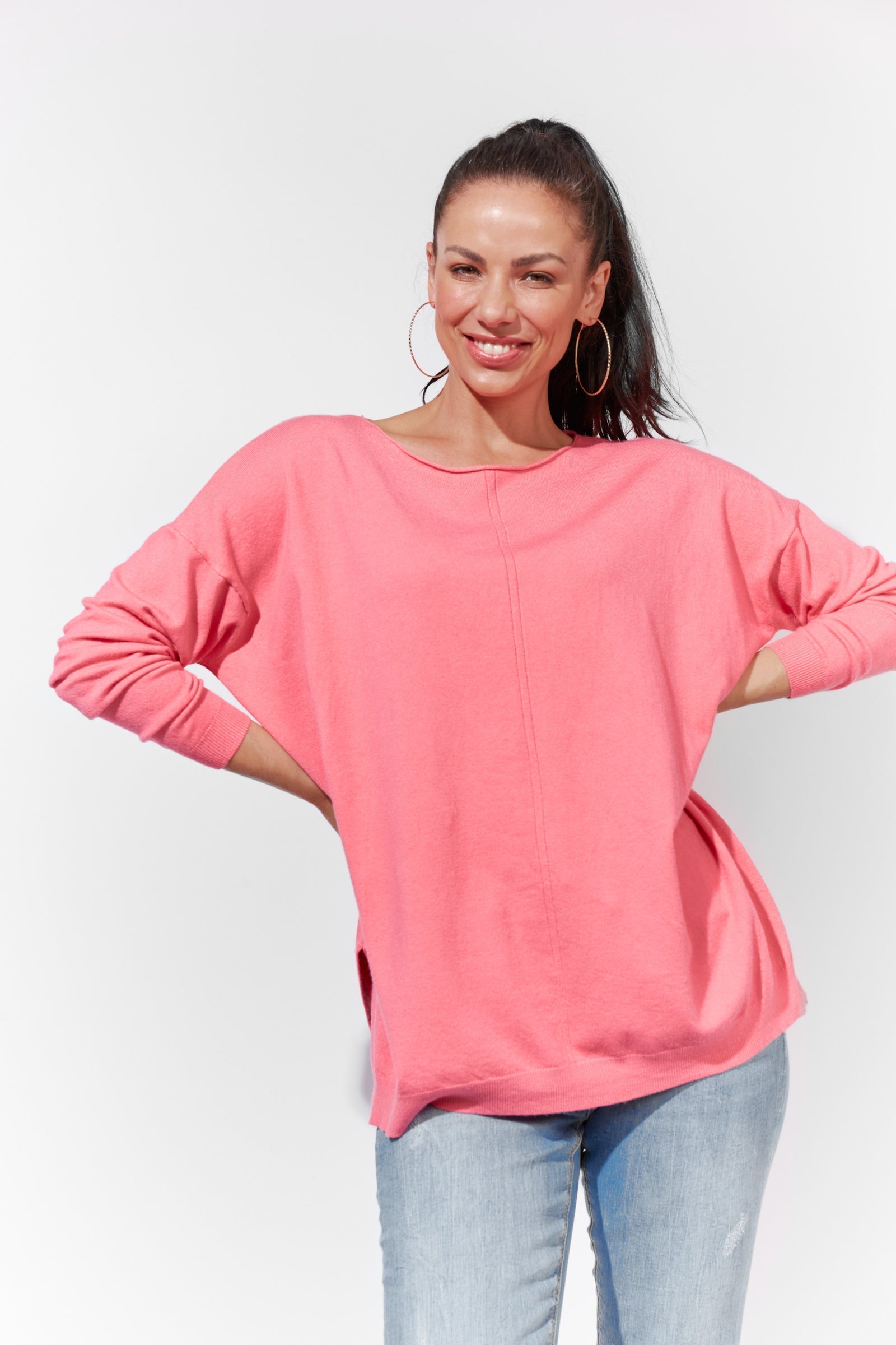 Tofino Jumper - HAVEN Top One Size Blossom NZ LUMA
