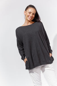 Tofino Jumper - HAVEN Top One Size Nickel NZ LUMA