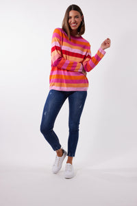 Varna Stripe Jumper - HAVEN Top NZ LUMA