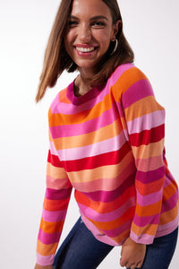 Varna Stripe Jumper - HAVEN Top NZ LUMA
