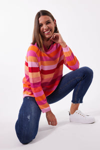 Varna Stripe Jumper - HAVEN Top NZ LUMA