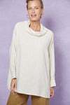 Vera Roll Neck Top - ISLE OF MINE Top One Size Canvas NZ LUMA